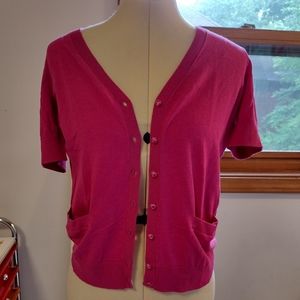 NWT Talbots Petite Cardigan Size P Pink